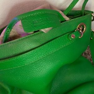 Michael Kors Bright Green crossbody